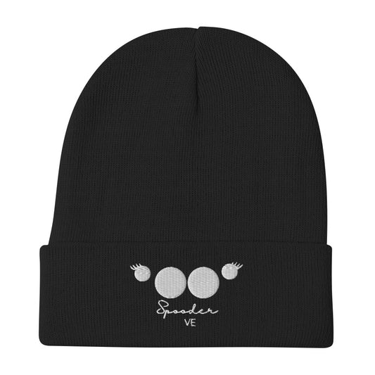 Spooder Lover Embroidered Beanie