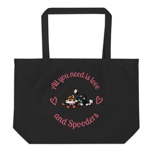 Love and Spooders Tote Bag