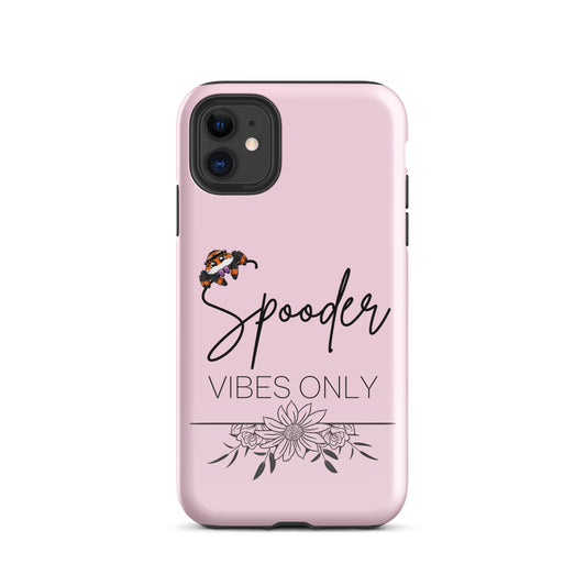 Spooder Vibes Only Case for iPhone® Pink